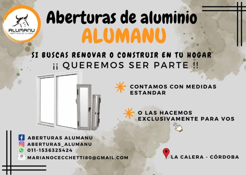 Aberturas de Aluminio Alumanu